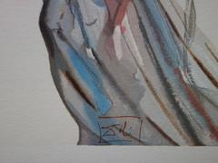 Heaven 10 - The Angel of the Sun - Original woodcut - 1963