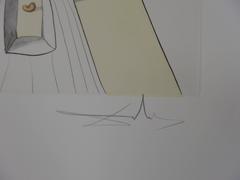 God, Time, Space, and the Pope - orignal etching - signed - 1974