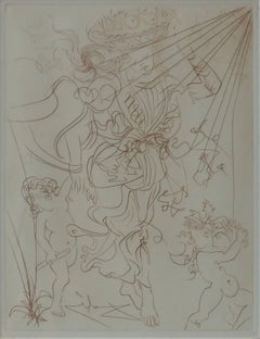 Autumn - Original etching - 1970