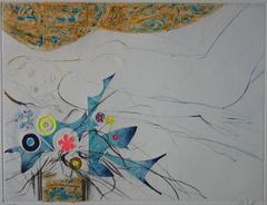 Flowers of Utopia - Original handsigned etching - 50ex