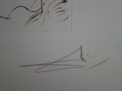 Lost Paradise : Asleep Love - Original signed etching - 1974