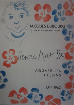 Jacques Bubourg : Aquarelles, Dessins - Lithograph - Mourlot 1962