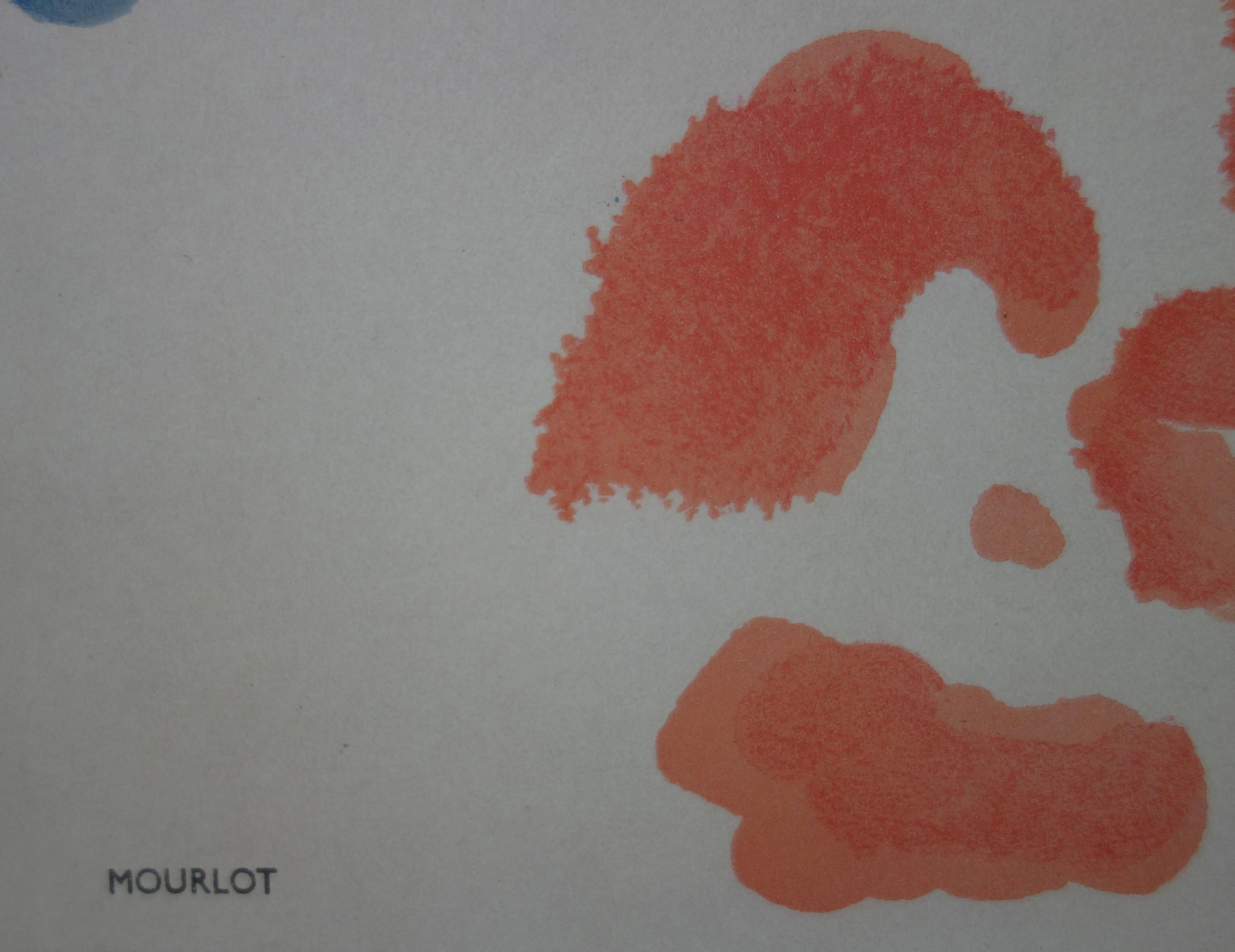 Jacques Bubourg : Aquarelles, Dessins - Litografía - Mourlot 1962 en venta 1