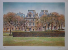 Paris : Louvre Museum - Original handsigned lithograph - 275ex