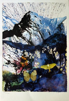 Butterfly suite : Les Alpes - heliogravure - 1969