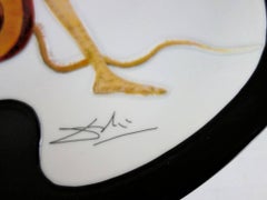 Flordali, Knight Apricot - Porcelain dish (Black finish)