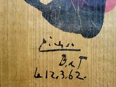 Hand of the Artist - Original lithograph - 1962