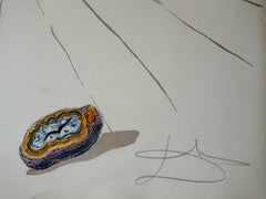 Time : Barometer Woman - Original Handsigned Lithograph - 1976