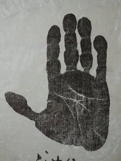 Hand of the Artist - Original lithograph - 1962