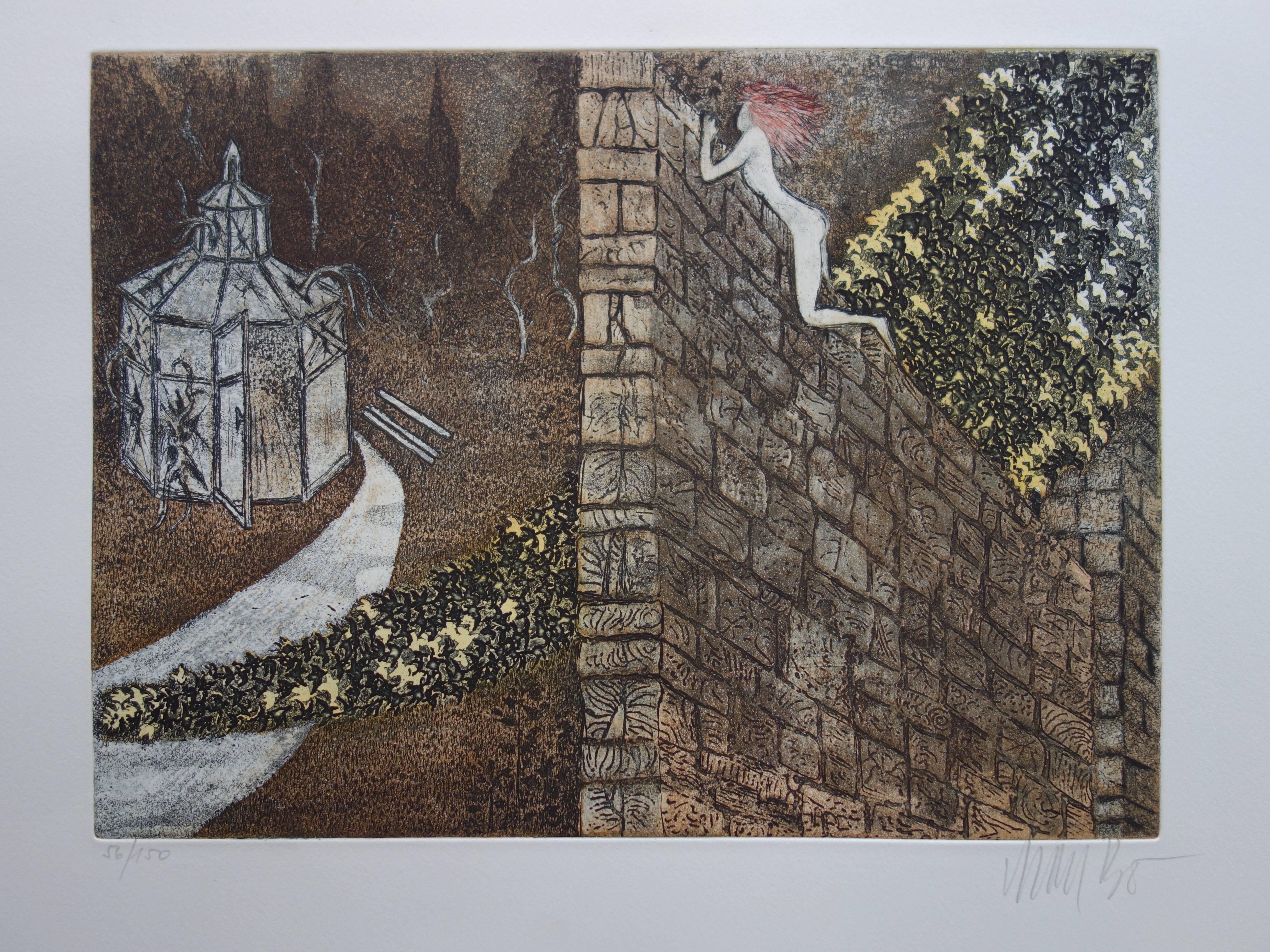 The Other Side of the Wall - Original Handsigned Etching - 150ex