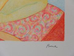 Mangia i pompelmi, bevi il vino - litografia originale firmata - 90 copie