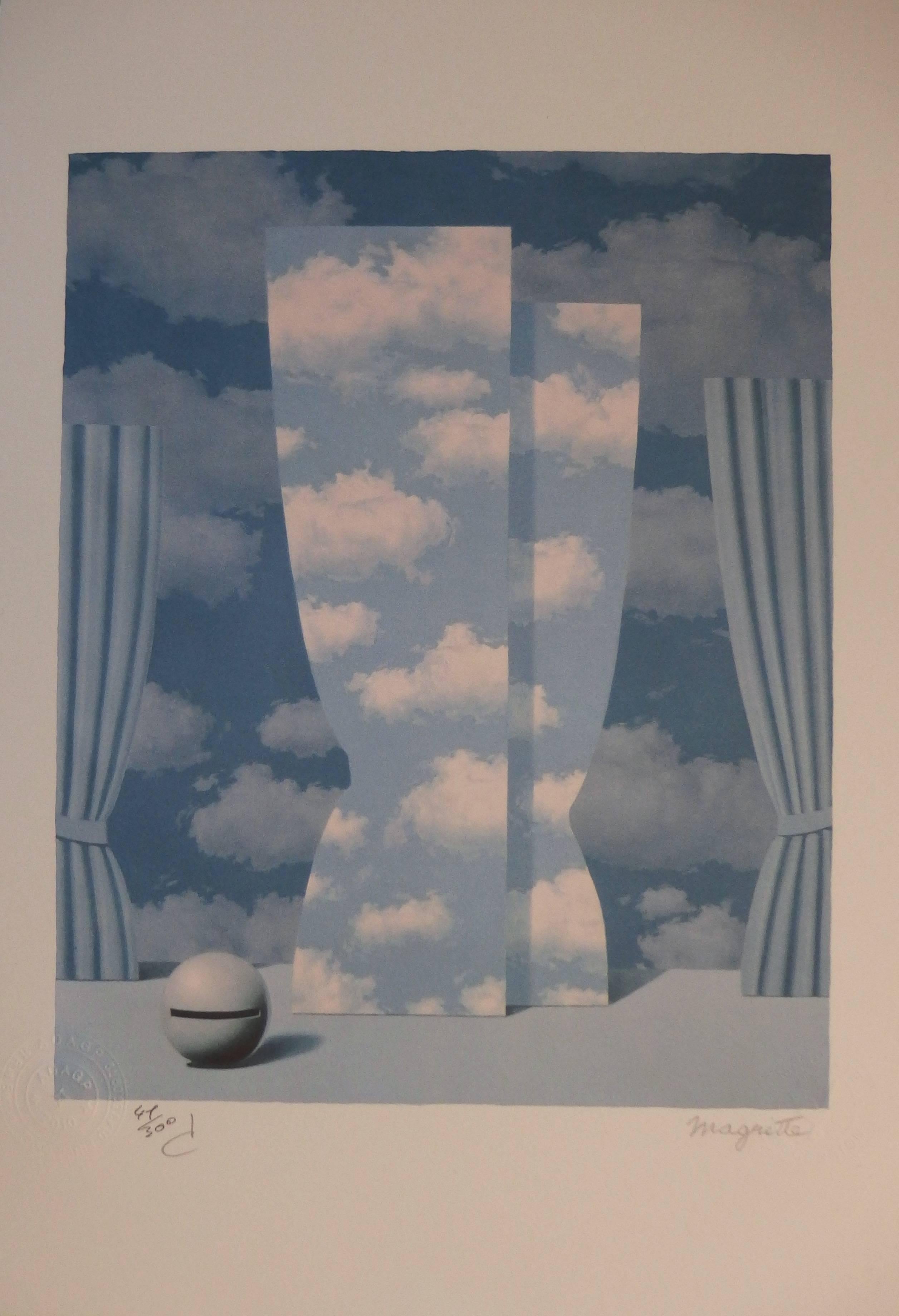 (after) René Magritte Interior Print - La Peine perdue
