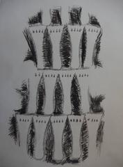 Impression of violin - Original etching - 75 copies