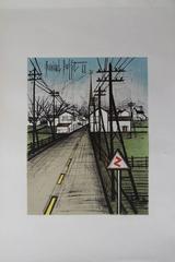 The Road - Original signed lithograph - 1962