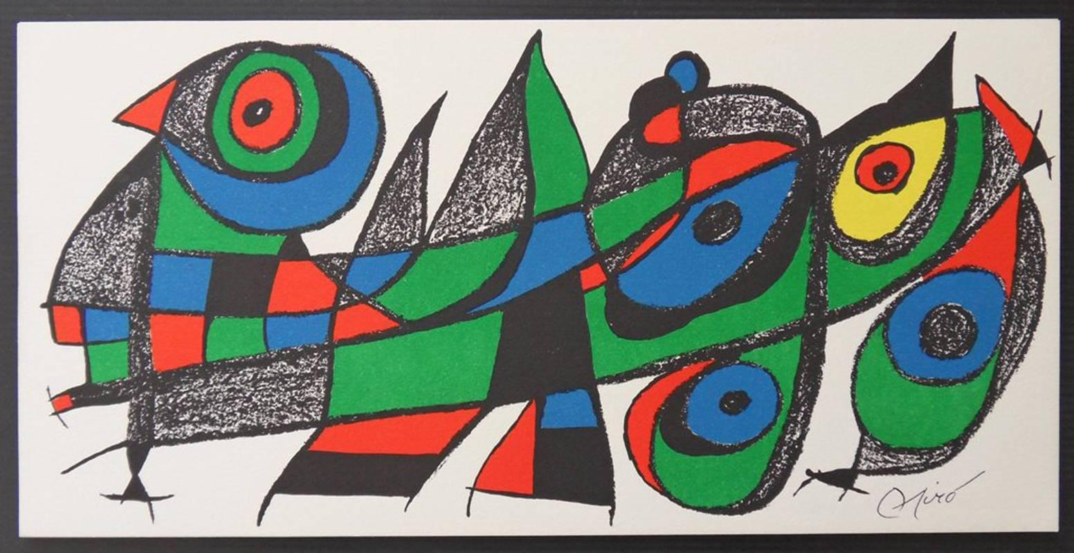 Joan Miró Print - Escultor : Japan - Original lithograph - 1500 copies