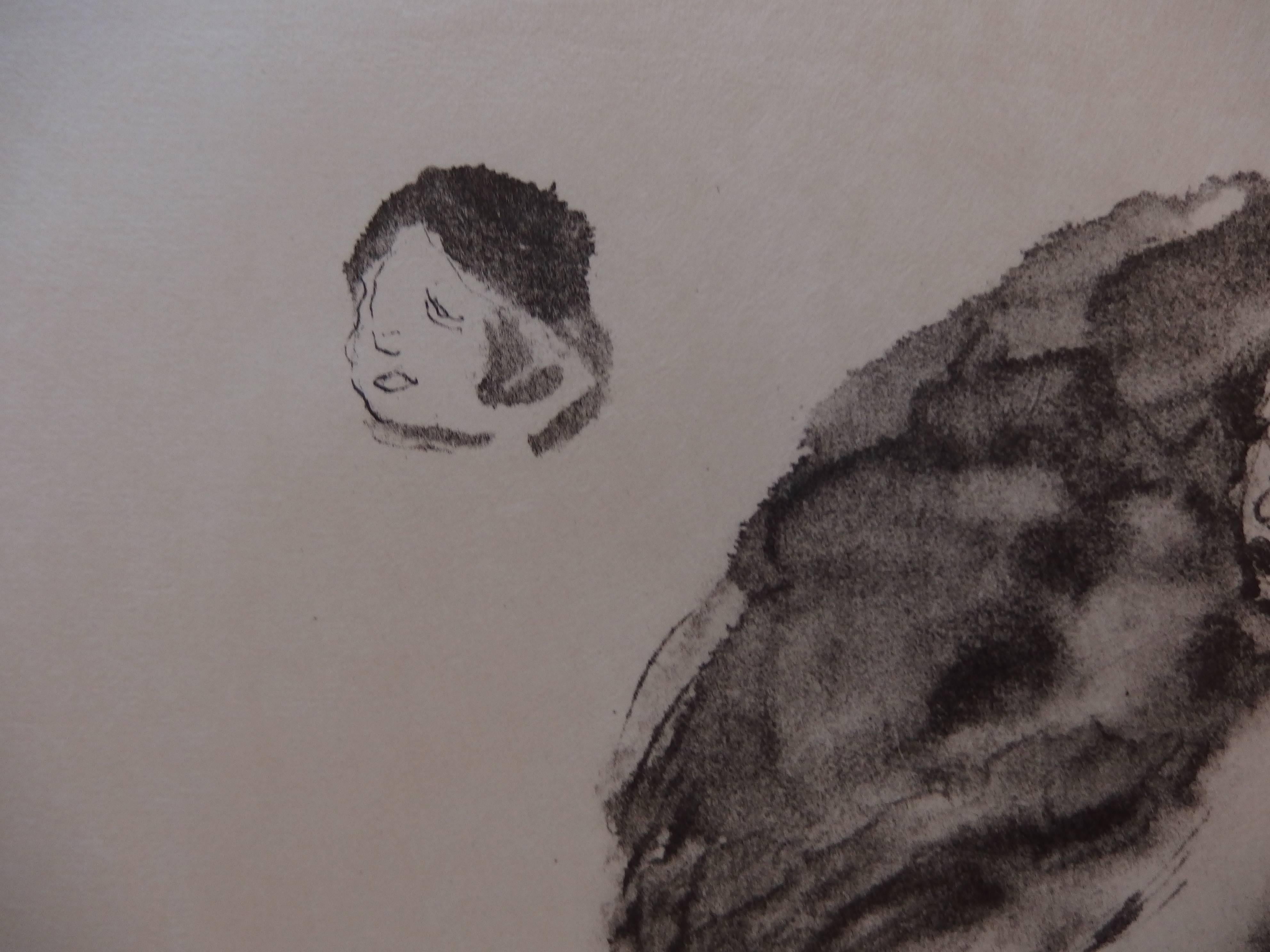 Pierre-Auguste RENOIR
Study of seated nude woman / Etude de femme nue assise (1904)

Original lithograph, signed in the stone
On Japan paper 37 x 27 cm (c. 15 x 11")

References :
- Delteil #43 (second state)
- Les Lithographies de Renoir