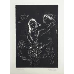 White On Black - Original Lithograph Handsigned - 1972 7