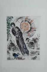 Soleil Aux Amoureux - Original Etching - Unique Trial Proof 7