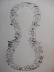 Shadow of a Violin - Original etchind - 1979