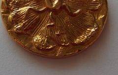 Seal of Dali : Portrait of Gala - 22K gold medal - 75 copies - 1971