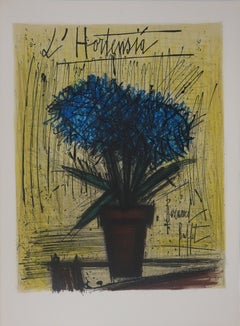 The Hydrangea - Original Lithograph Signed (Mourlot)