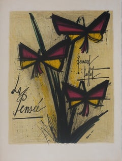 The Pansies - Original Lithograph Signed (Mourlot)