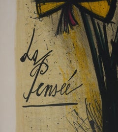 The Pansies - Original Lithograph Signed (Mourlot)