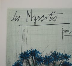 Forget-me-Nots - Original Lithograph Signed (Mourlot)