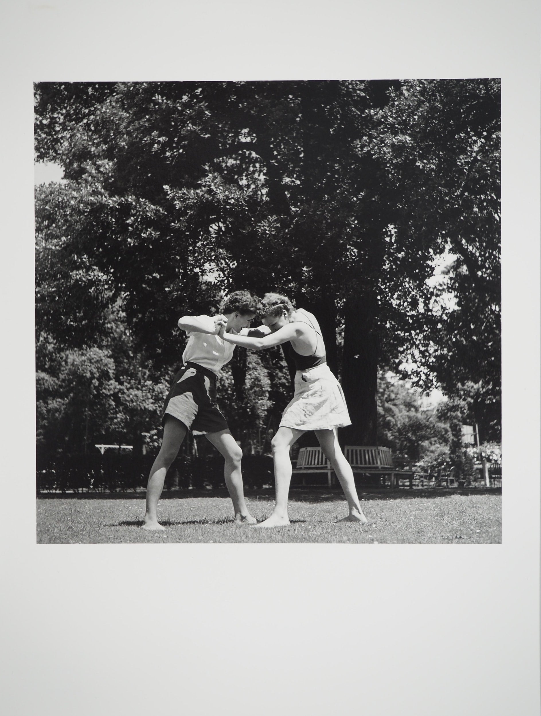 Wrestling - Original photograph