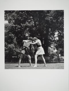 Wrestling - Original photograph