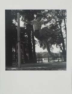Salto in alto - Fotografia originale