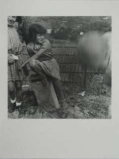 En el corazón de la infancia - Fotografía original