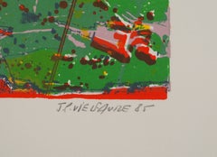 A Burst of Color, Original Signed Lithograph