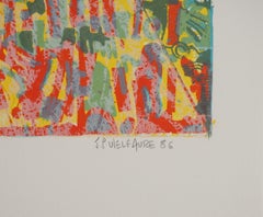 Celestial Pyramid, Original Signed Lithograph