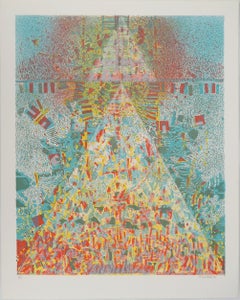 « Pyramide céleste », lithographie originale signée