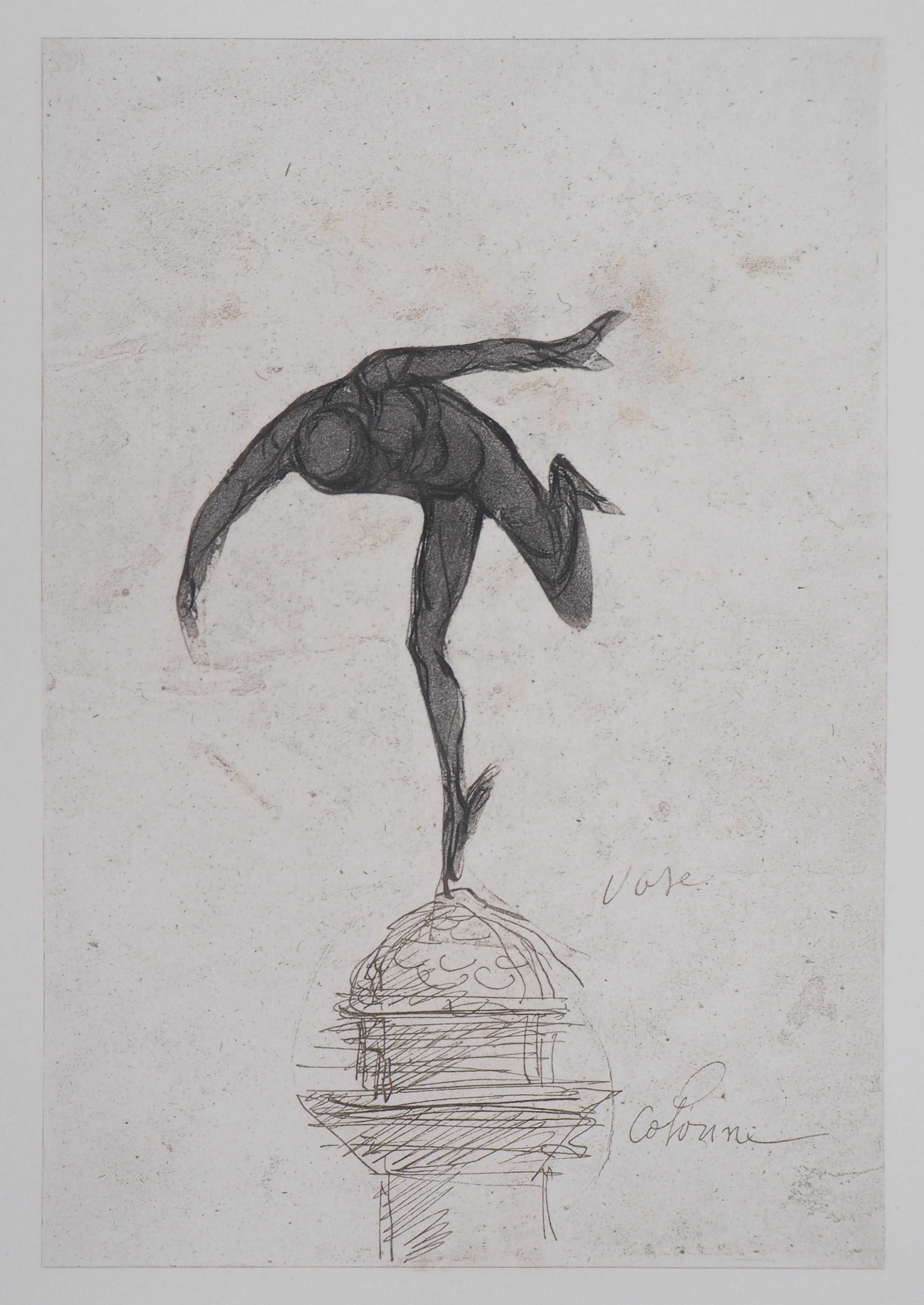 Mercure - Etching, (Ed. Goupil, 1897)