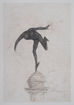 Mercure - Etching, (Ed. Goupil, 1897)