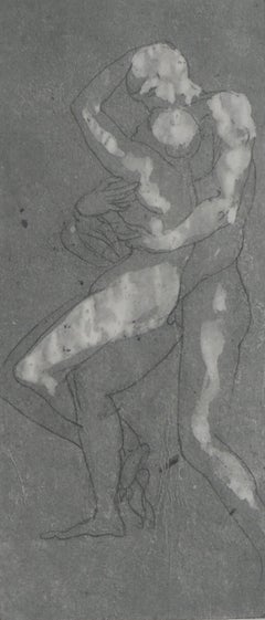 «El baile de los enamorados» - Aguafuerte, (Ed. (Goupil, 1897)
