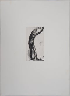 Der Mann in Schwarz – Radierung, (Hrsg. (Goupil, 1897)