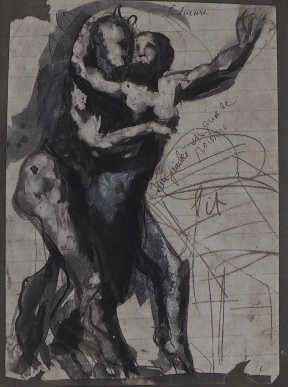 Lust - Etching, (Ed. Goupil, 1897)