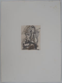 The Victors - Etching, (Ed. Goupil, 1897)