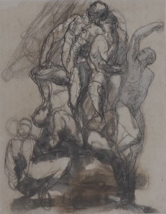 The Victors - Etching, (Ed. Goupil, 1897)