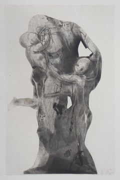 Ugolin in prigione - Incisione, (Ed. (Goupil, 1897)