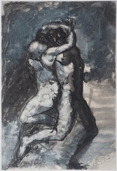 Lovers - Etching, (Ed. Goupil, 1897)