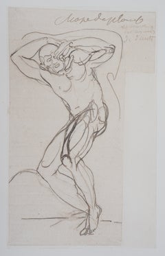 Condamné sous une couverture de plomb - Gravure, (éd. (Goupil, 1897)