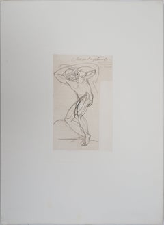 Condamné sous une couverture de plomb - Gravure, (éd. (Goupil, 1897)