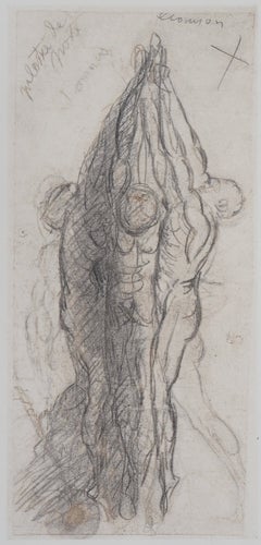 Un groupe d’âmes damnées suspendues par les bras – Gravure à l’eau-forte, (éd. (Goupil, 1897)