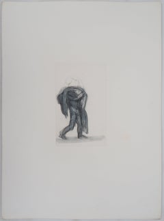 « Démon portant une ombre » - Gravure, (éd. (Goupil, 1897)
