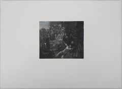 Minos sur son trône - Gravure, (éd. (Goupil, 1897)