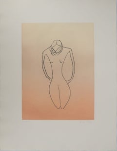 Anatoms, Solitude et réflexion - Original Signed Etching